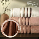 Kit 10 Toalhas Banhão + 10 de Rosto (BRINDE) | Gigante Fio Penteado Lumina Kit